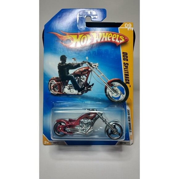 2009 Hot Wheels #9 New Models 9/42 OCC SPLITBACK Burnt Red Variant Diecast - Picture 1 of 6
